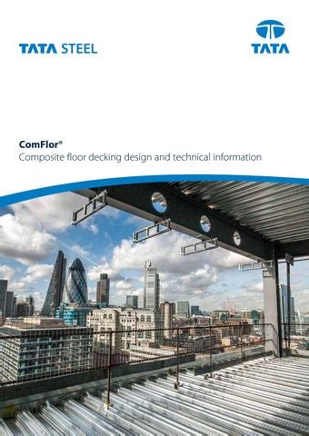 comflor china|Comflor composite floor deck brochure by Tata Steel .